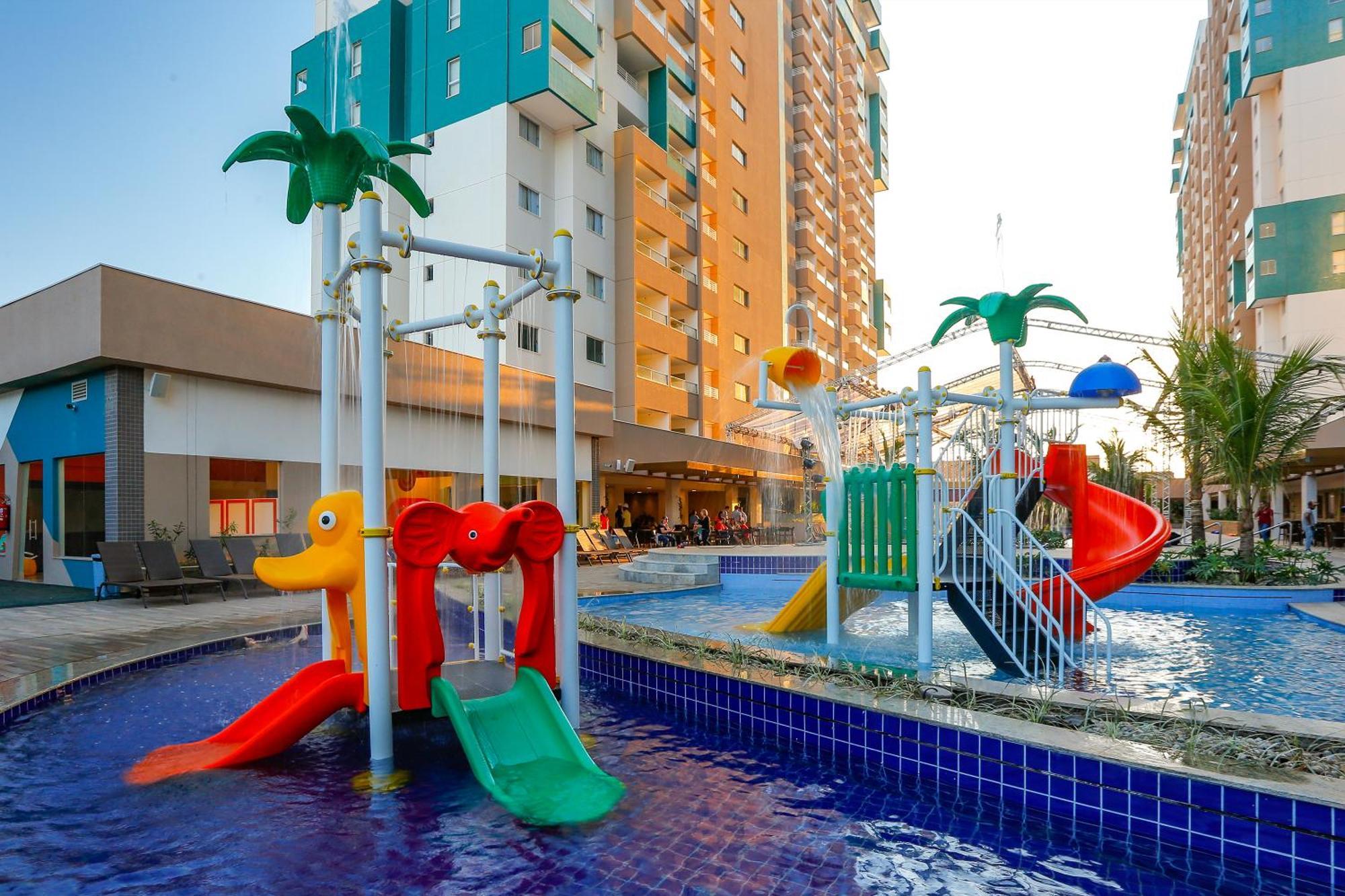 Hospede-se Colado No Thermas Do Laranjais, No Park